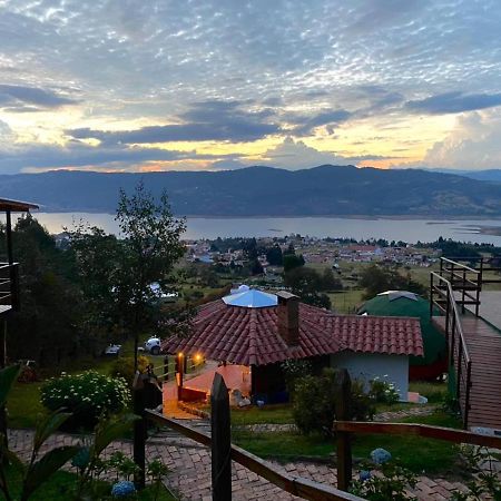 Glamping Sede Campestre Mirador De Pueblo Viejo Otel Guatavita Dış mekan fotoğraf
