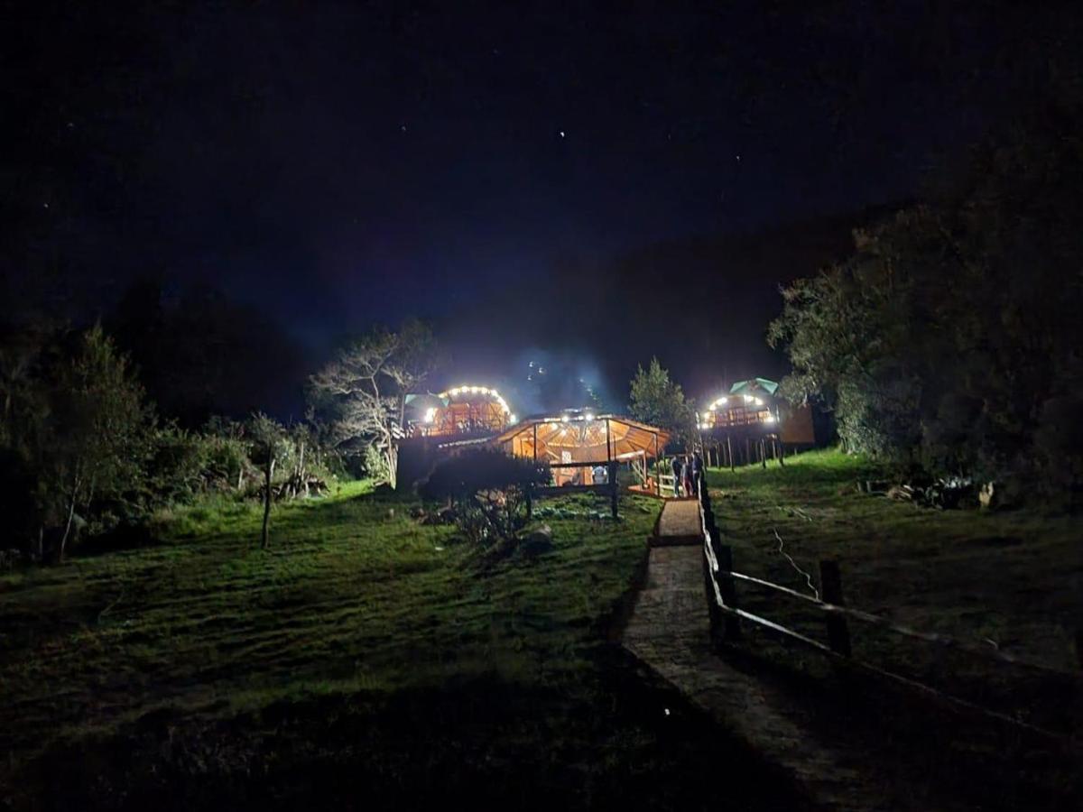 Glamping Sede Campestre Mirador De Pueblo Viejo Otel Guatavita Dış mekan fotoğraf