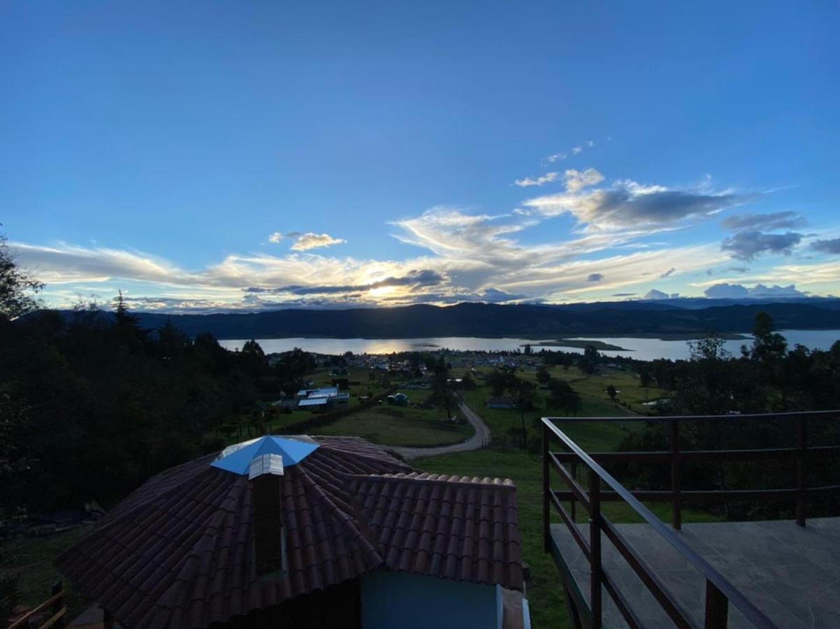 Glamping Sede Campestre Mirador De Pueblo Viejo Otel Guatavita Dış mekan fotoğraf