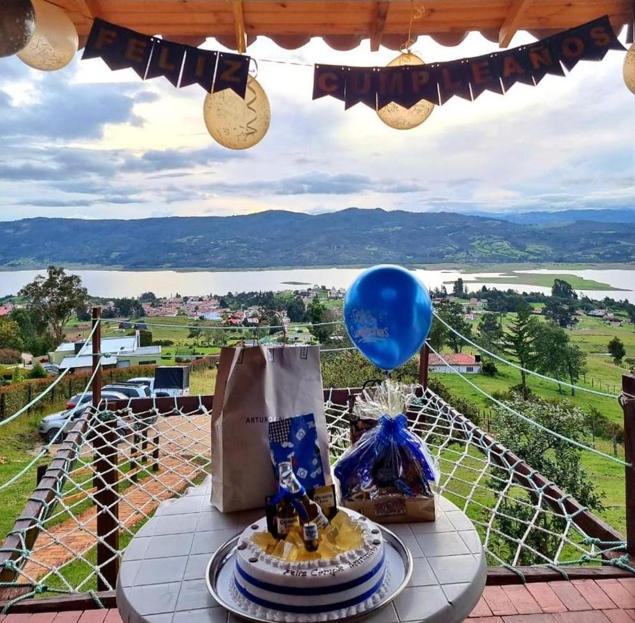 Glamping Sede Campestre Mirador De Pueblo Viejo Otel Guatavita Dış mekan fotoğraf