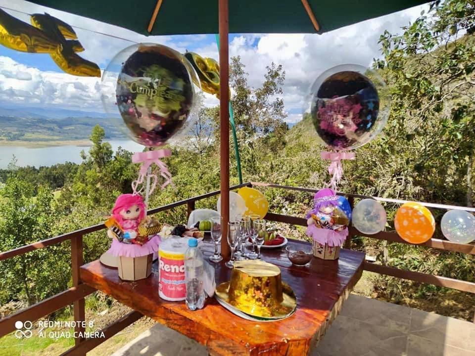 Glamping Sede Campestre Mirador De Pueblo Viejo Otel Guatavita Dış mekan fotoğraf