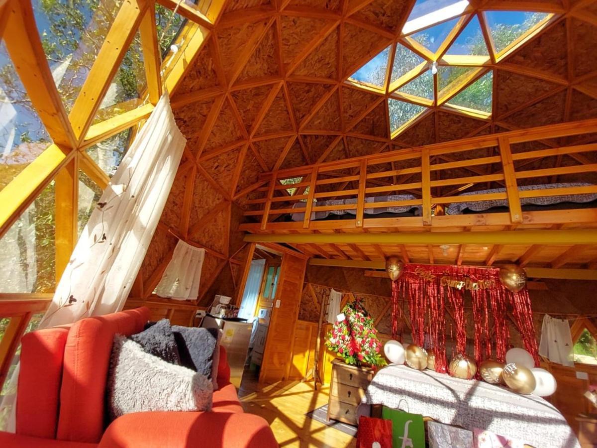 Glamping Sede Campestre Mirador De Pueblo Viejo Otel Guatavita Dış mekan fotoğraf