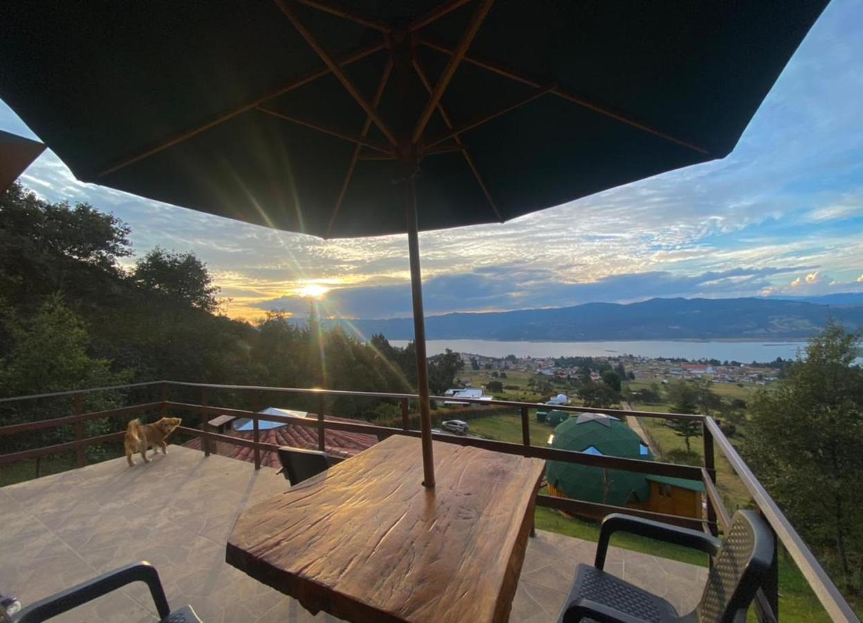 Glamping Sede Campestre Mirador De Pueblo Viejo Otel Guatavita Dış mekan fotoğraf
