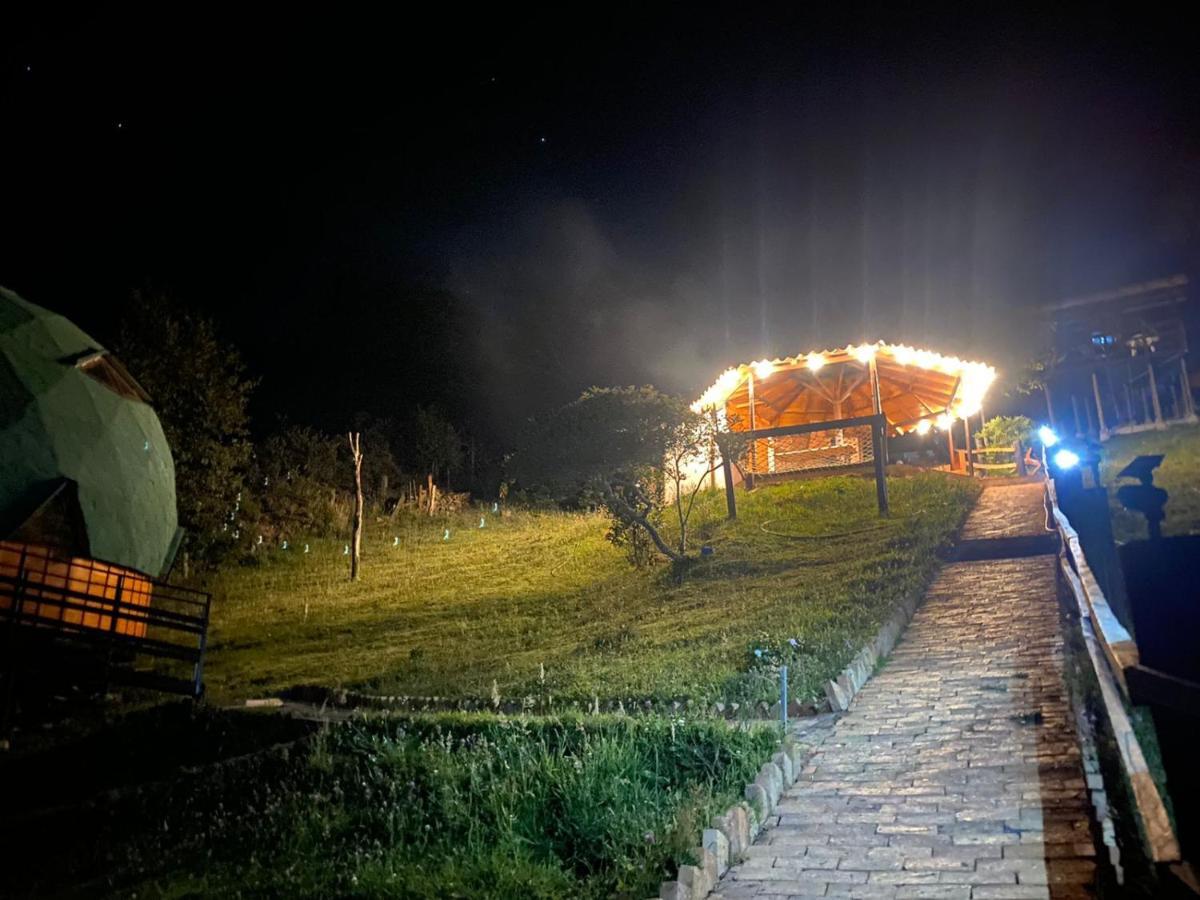 Glamping Sede Campestre Mirador De Pueblo Viejo Otel Guatavita Dış mekan fotoğraf