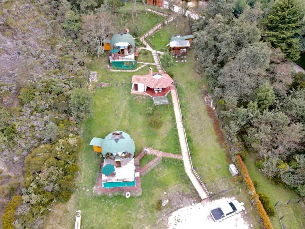 Glamping Sede Campestre Mirador De Pueblo Viejo Otel Guatavita Dış mekan fotoğraf