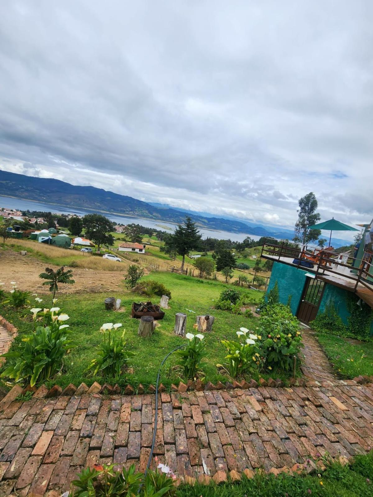 Glamping Sede Campestre Mirador De Pueblo Viejo Otel Guatavita Dış mekan fotoğraf
