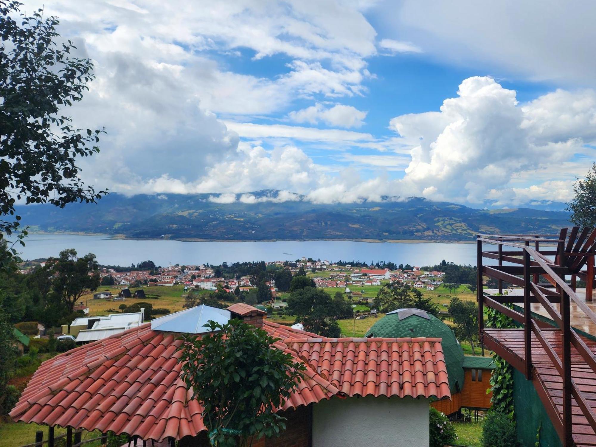 Glamping Sede Campestre Mirador De Pueblo Viejo Otel Guatavita Dış mekan fotoğraf